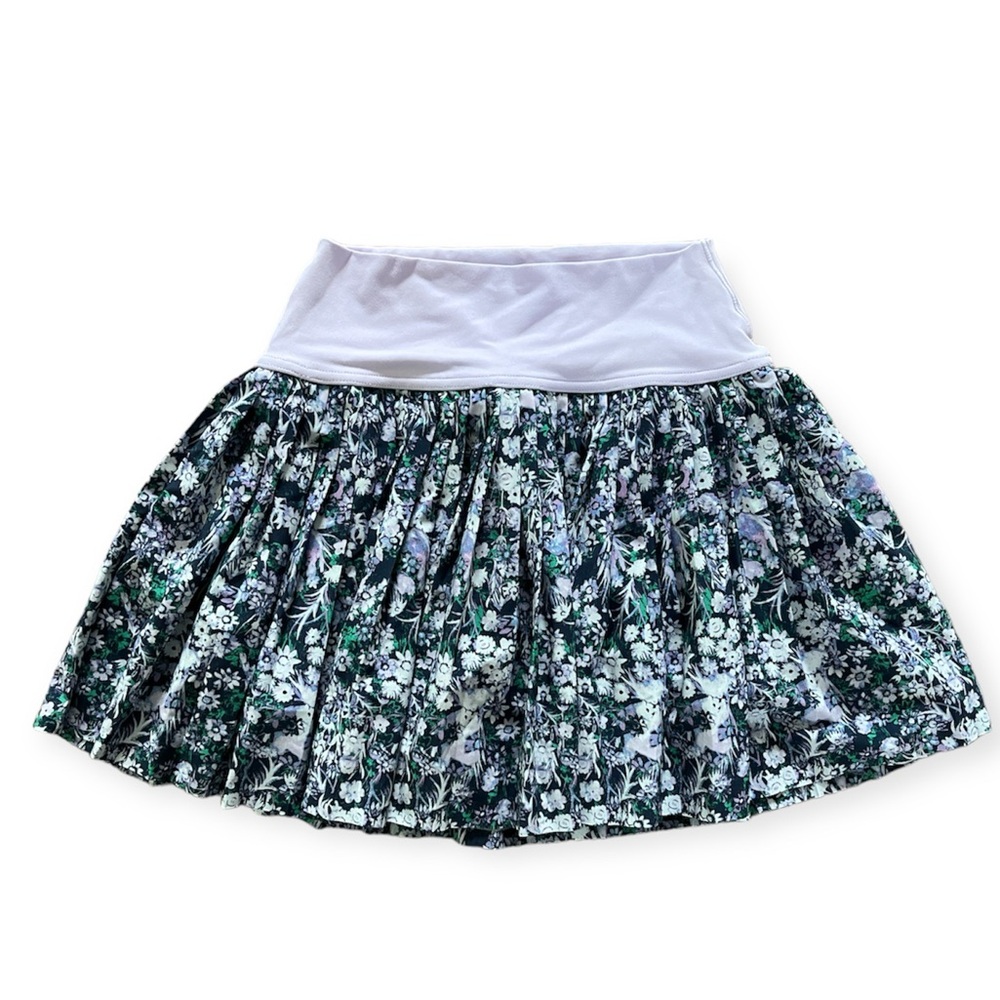 Offline by Aerie Real Me Pleated Floral Skirt size XXS